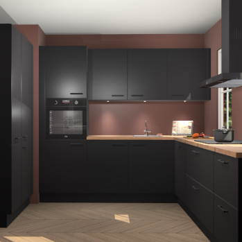 Zwarte keuken Regina 79460