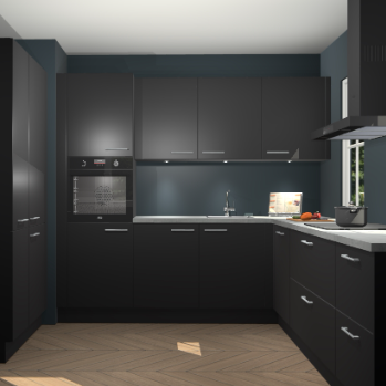 Zwarte keuken Regina 79796