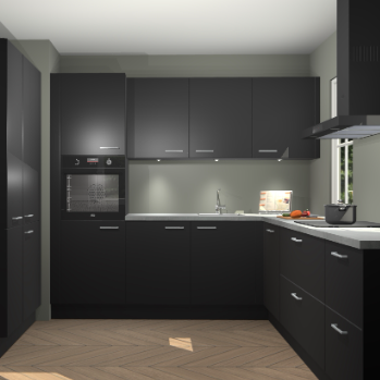 Zwarte keuken Regina 79797