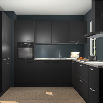 Zwarte keuken Regina 79813