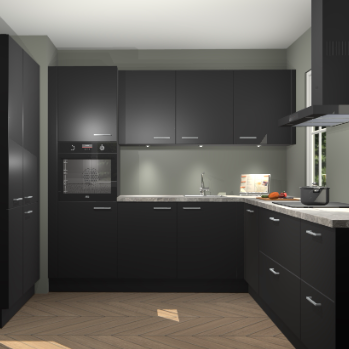 Zwarte keuken Regina 79814
