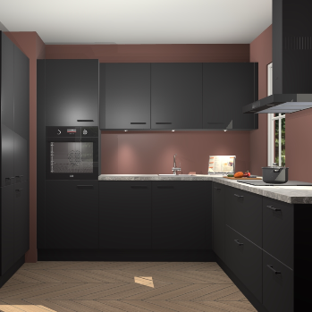 Zwarte keuken Regina 79820