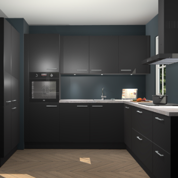 Zwarte keuken Regina 79826