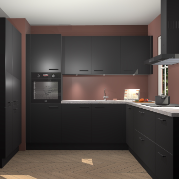 Zwarte keuken Regina 79829