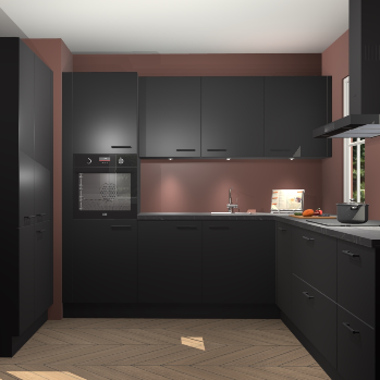 Zwarte keuken Regina 79835