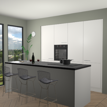 Zijdegrijs keuken Rusiec 63570