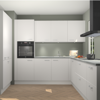 Zijdegrijze keuken Regina 79654