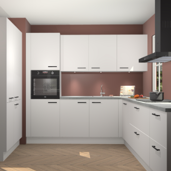 Zijdegrijze keuken Regina 79656