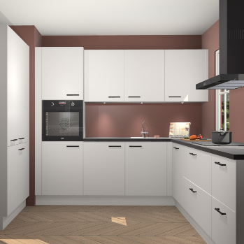 Zijdegrijze keuken Regina 79662