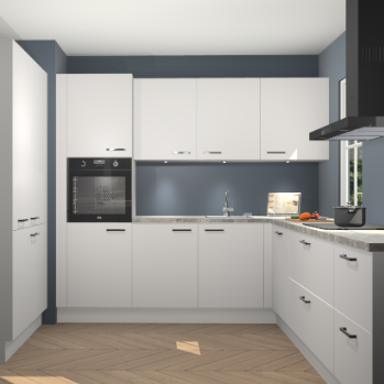 Zijdegrijze keuken Regina 79670