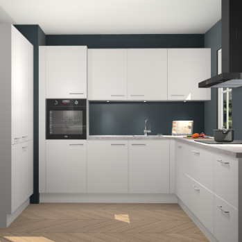 Zijdegrijze keuken Regina 79672