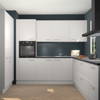 Zijdegrijze keuken Regina 79678