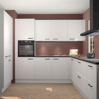 Zijdegrijze keuken Regina 79682