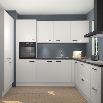 Zijdegrijze keuken Regina 79683