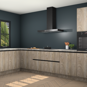 Cantaro eiken greeploze keuken Tychy 81813