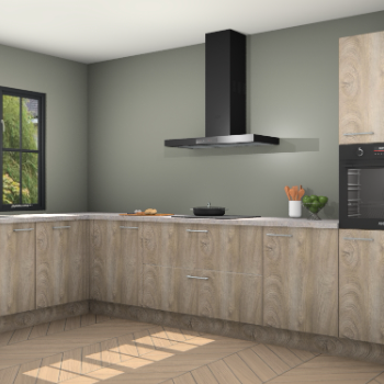 Cantaro eiken keuken Tychy 81815