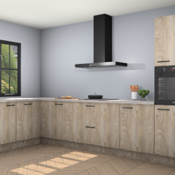 Cantaro eiken keuken Tychy 81818