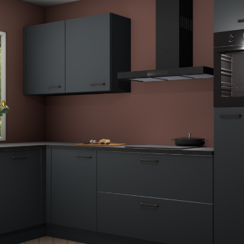 Onyxgrijze keuken Limonos 79735