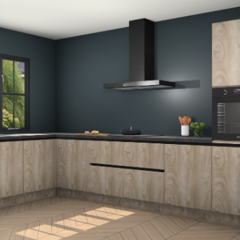 Cantaro eiken greeploze keuken Tychy 81826