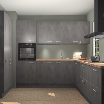 Beton antraciet keuken Regina 79900