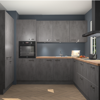 Beton antraciet keuken Regina 79903