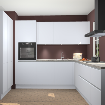 Sneeuwwitte greeploze keuken Regina 79521