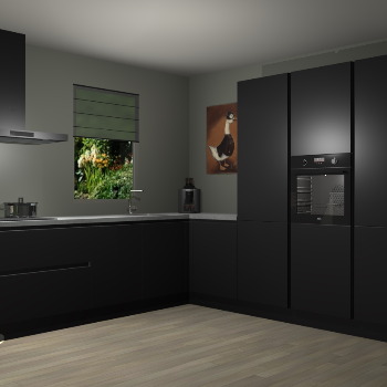 Zwarte greeploze keuken Laos 81531