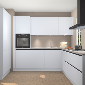 Sneeuwwitte greeploze keuken Regina 79530