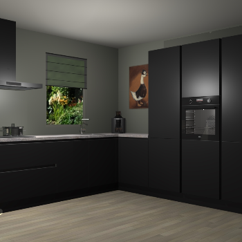 Zwarte greeploze keuken Laos 81549