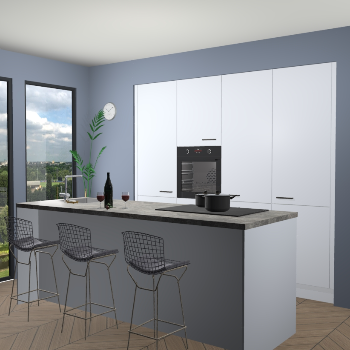 Sneeuwwit keuken Rusiec 63653