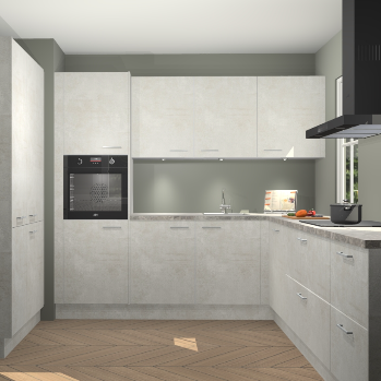 Beton opal keuken Regina 80000