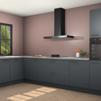 Onyxgrijze keuken Tychy 82008