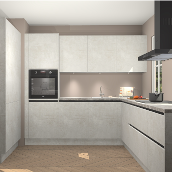 Beton opal greeploze keuken Regina 80004