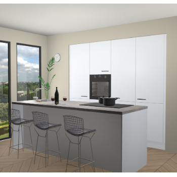 Sneeuwwit keuken Rusiec 63672