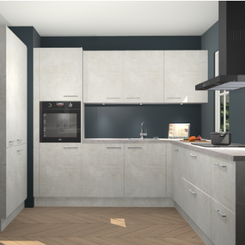 Beton opal keuken Regina 80005