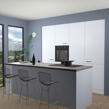 Sneeuwwit keuken Rusiec 63673