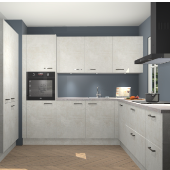 Beton opal keuken Regina 80009