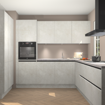 Beton opal greeploze keuken Regina 80010