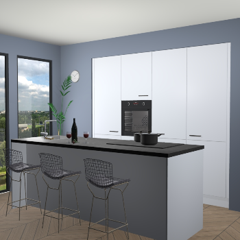 Sneeuwwit keuken Rusiec 63679