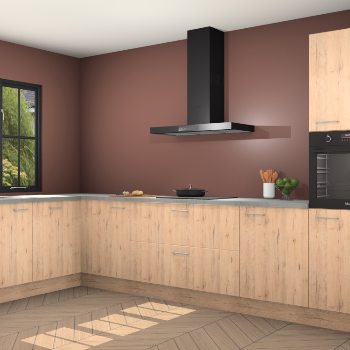 Madera natuur keuken Tychy 82081