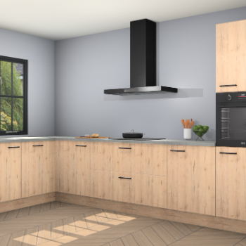 Madera natuur keuken Tychy 82083