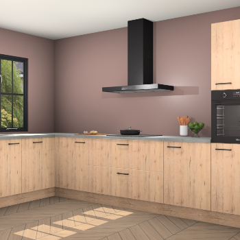 Madera natuur keuken Tychy 82084