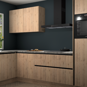 Madera Natuur greeploze keuken Limonos 79966