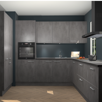 Beton antraciet keuken Regina 80254