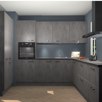 Beton antraciet keuken Regina 80258