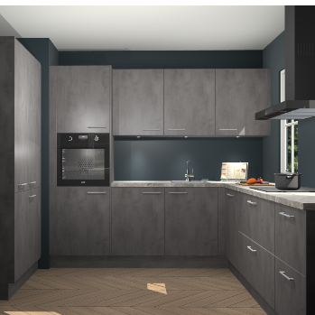 Beton antraciet keuken Regina 80260