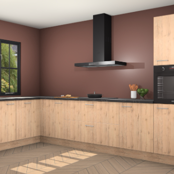 Madera natuur keuken Tychy 82134