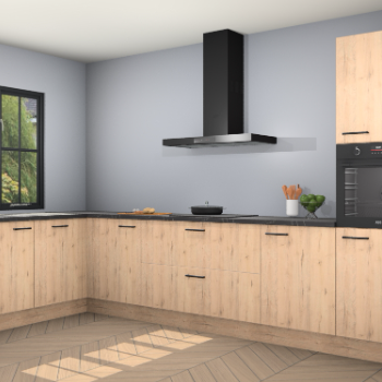 Madera natuur keuken Tychy 82136