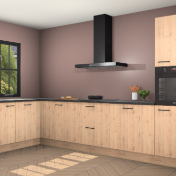 Madera natuur keuken Tychy 82137