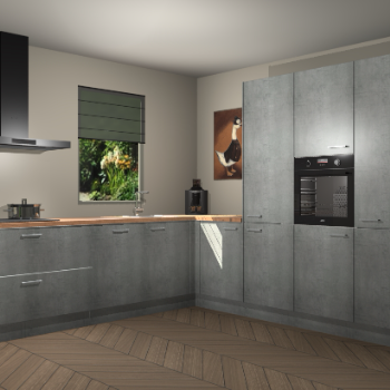 Beton Parelgrijs keuken Laos 81731